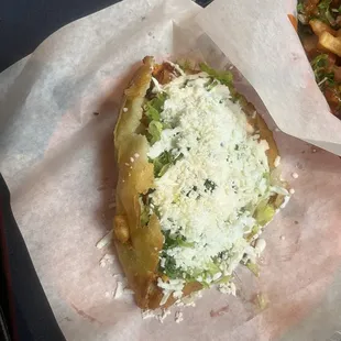 Deep fried quesadilla