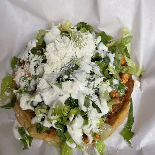 Sope with meat