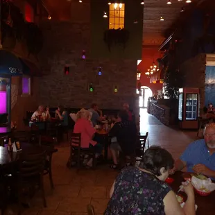 Beautiful interior!! You feel like you are in a Mexican village