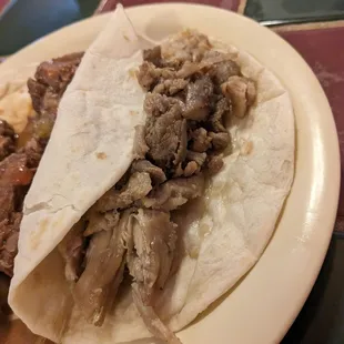 Carnitas taco