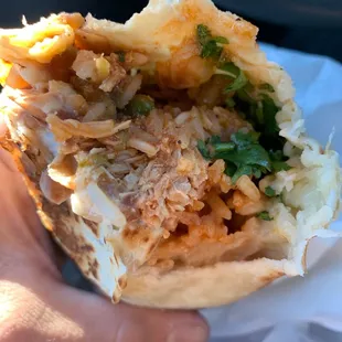 Super chicken Super Burrito