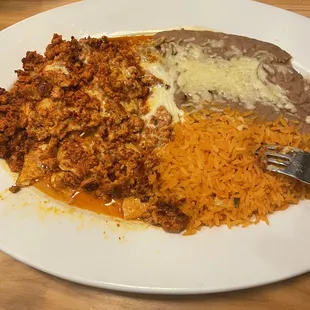 Pollo con chorizo