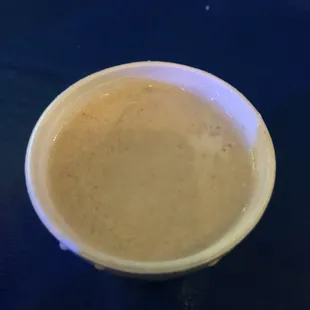 This was there champurrado it suck big times it was a big No it taste like masa also a really small cup.