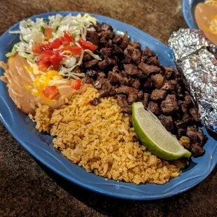 Carne Asada Plate