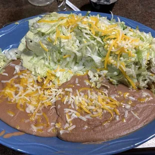 Carne Chimi culiche style, all beans no rice