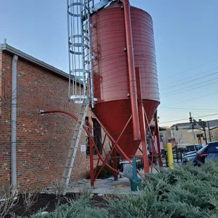 Outside the entrance