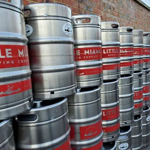 Beer kegs