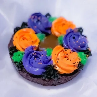 Halloween cookie cake