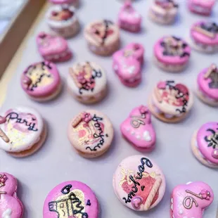 Paris Theme Macarons