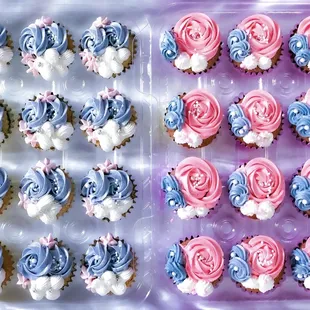 Mini stuffed cupcakes