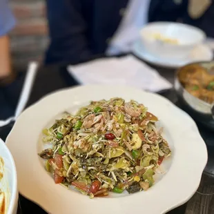 tea leaf salad - original, spicy