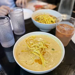 khao soi, mohinga