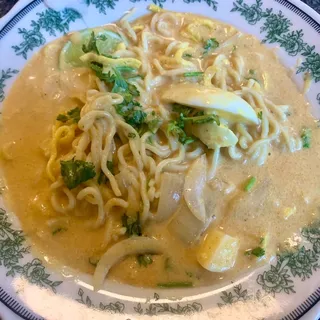 Coconut Chicken Noodle Soup