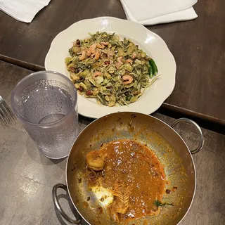 Tea Leaf Salad with Anchovies