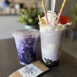 &quot;The Nap&quot; &amp; &quot;ube milk tea boba&quot;