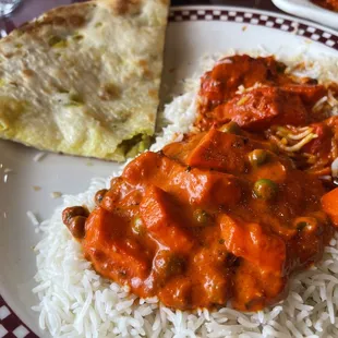 Chicken Tikka Masala (White Meat) &amp; Muttar Paneer