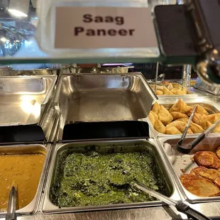Their Saag Paneer stands out - creamy and delicious