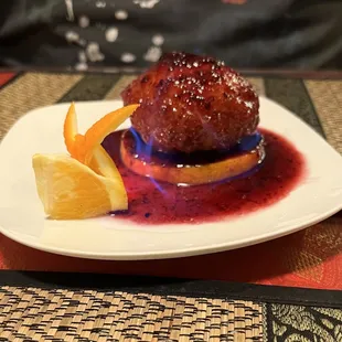 Fried ice cream