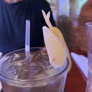 Lemon wedge