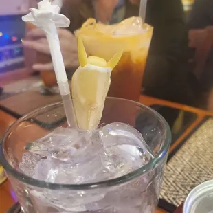 They made a bunch of cute side garnishes to make the meal more fun. My personal favorite was this lemosnail.