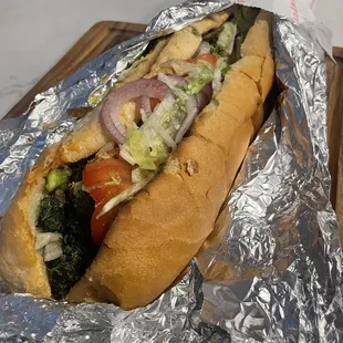 Veggie hoagie