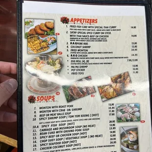 Updated menu 2023