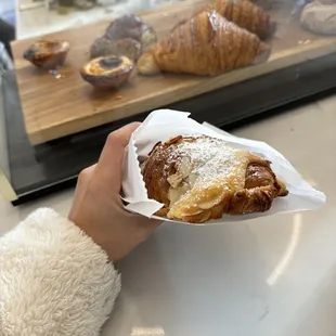 Almond croissant