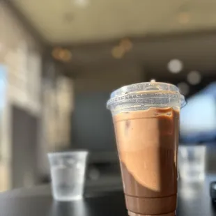 Large Iced Mocha Latte