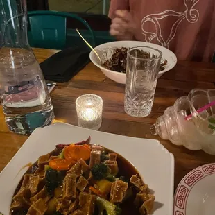 General Tso&apos;s Tofu, Mongolian Tofu, Scorpion Bowl