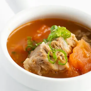 Oxtail Soup with Tomatoes