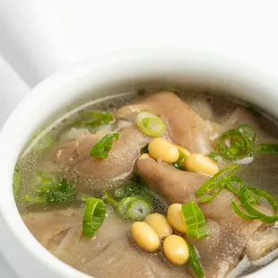 Pork Feet soup with bean