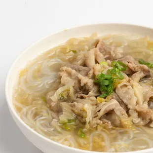 Chinese Sauerkraut Lamb Soup with Vermicelli