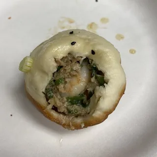 Shrimp & Leek Pan-Fried Pork Bun(6 Counts)