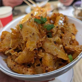 Sliced Beef Tripe With Hot Sause