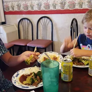 Learning chopsticks