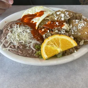 Chili Verde  Chilaquiles  yum!