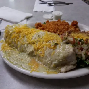 Wet burrito