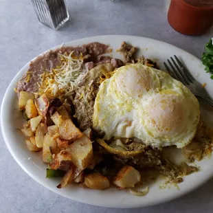 Huevos Rancheros Chile Verde