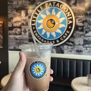 Iced coffee mocha