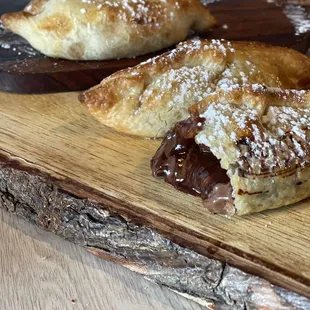 Strawberry and Nutella Empanada