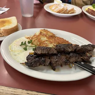 Teriyaki Skewers Breakfast