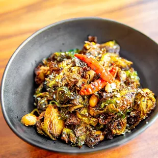 Kung Pao Brussel Sprout