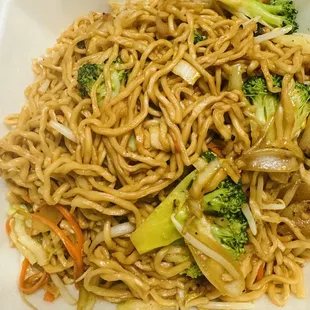 Vegetable chow mein.