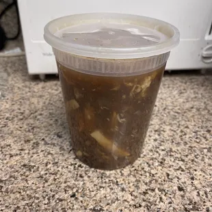 Vegetarian Hot and sour soup