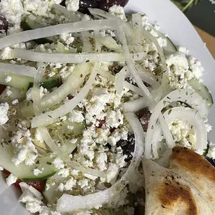 Papou's Village Salad w/ Pita