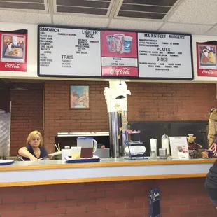 Inside menu