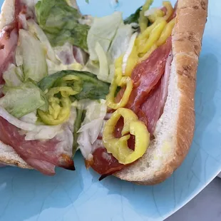 Italian sub was delicious