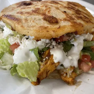 Delicious Gorditas with your choice of meat