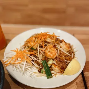 Pad Thai with shrimp