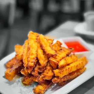 Yam Fries | @whaevaeats